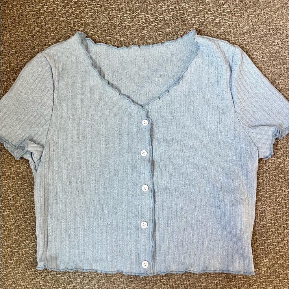 Girls cute crop top